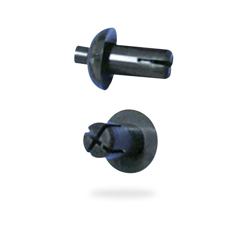 Snap rivets and nylon washers, spacers and screws, cable tiesNyfast